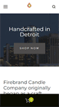 Mobile Screenshot of firebrandcandle.com